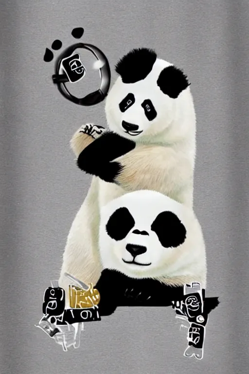 Image similar to gangster panda