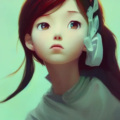 Image similar to beautiful huggy-wuggy from poppy-playtime the video game, Yuumei, Yanjun Cheng, Artgerm and Greg Rutkowski and Alphonse Mucha, studio ghibli, hiyao miyazaki, digital painting, portrait , cinematic lighting, highly detailed, concept art, Atmosphere, illustration, smooth, sharp focus, editor's pickup, trending on artstation, trending on deviantart