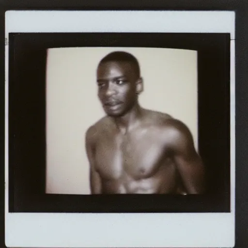 Prompt: polaroid of charles white jr. youtube