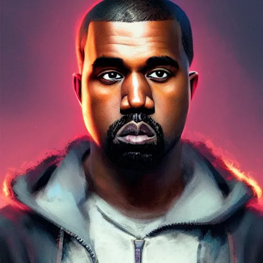 Prompt: highly detailed portrait kanye west holding glock gta v stephen bliss unreal engine fantasy art by greg rutkowski loish rhads ferdinand knab makoto shinkai lois van baarle ilya kuvshinov rossdraws tom bagshaw global illumination radiant light detailed intricate environment