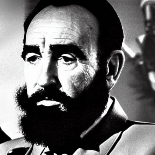 Image similar to Sean Connery as Fidel Castro