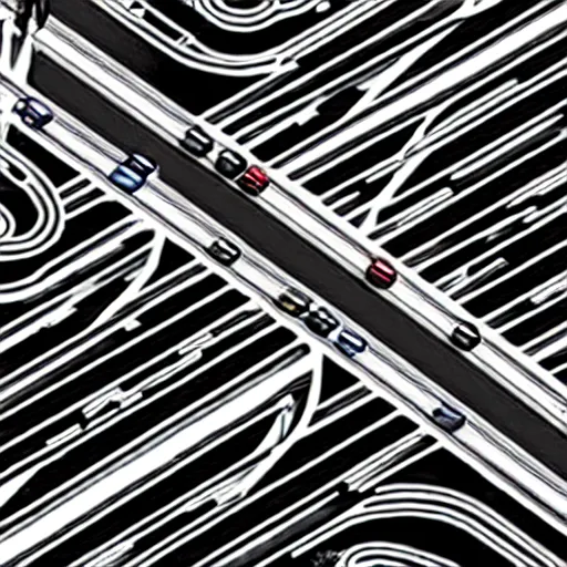 Image similar to a highway designed by mc escher, hyper - detailed, hd, 4 k 8 k