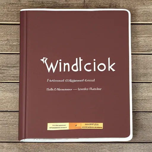 Prompt: functional wind book