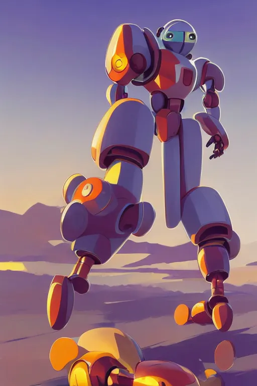 Image similar to metabots medabots medarotto medarot robot minimalist comics, behance hd by jesper ejsing, by rhads, makoto shinkai and lois van baarle, ilya kuvshinov, rossdraws global illumination ray tracing hdr radiating a glowing aura