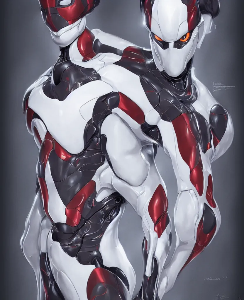 Prompt: a biologic man 4 1 6 0 by artgerm and ernt haeckel, evangelion, trending on artstation