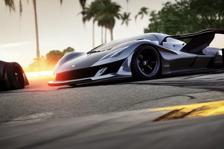 Image similar to photo wallpaper sport car gran turismo 7 forza horizon need for speed fast and furious 5 unreal engine supercar hypercar game concept car octane render, 4 khd 2 0 2 2 3 d cgi rtx style chrome reflexion global illumination ray tracing hdr arstation pixar and disney unreal