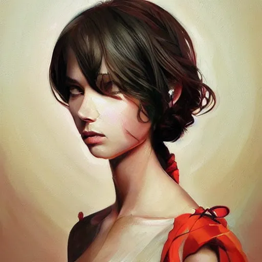 Image similar to a beautiful painting representative of the art style of artgerm and wlop and wes anderson