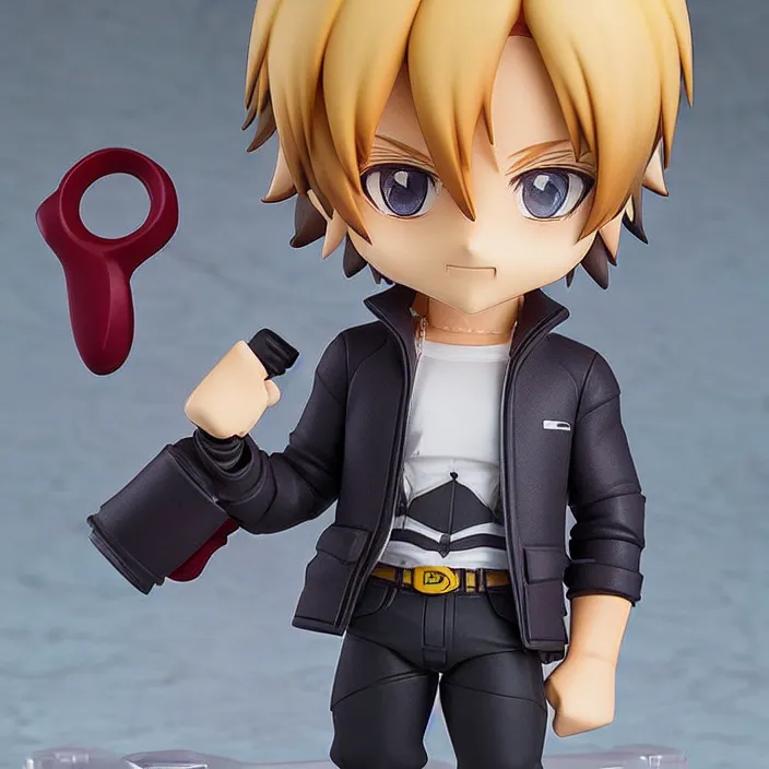 Image similar to logan paul, an anime nendoroid of logan paul, figurine, detailed product photo