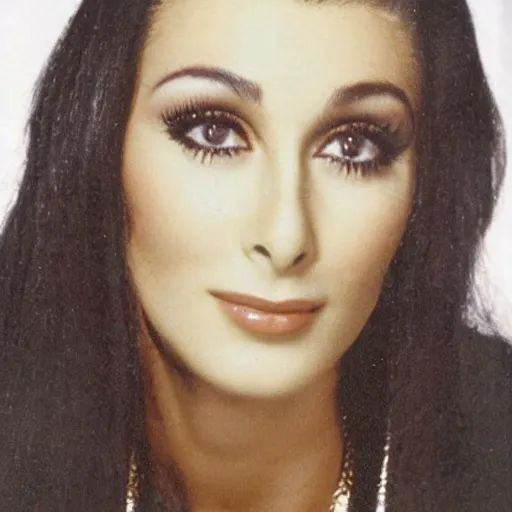 Image similar to young cher