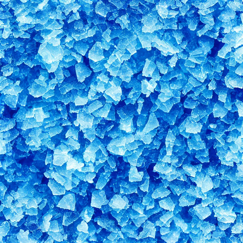 Image similar to azure crystals texture, 4k