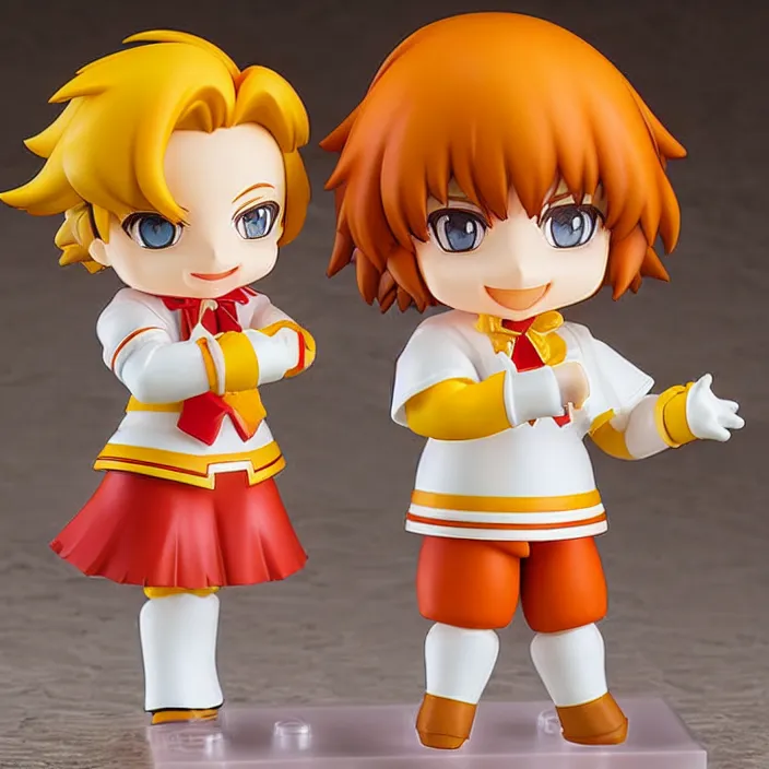 Prompt: ronald mcdonald, an anime nendoroid of ronald mcdonald, figurine, detailed product photo