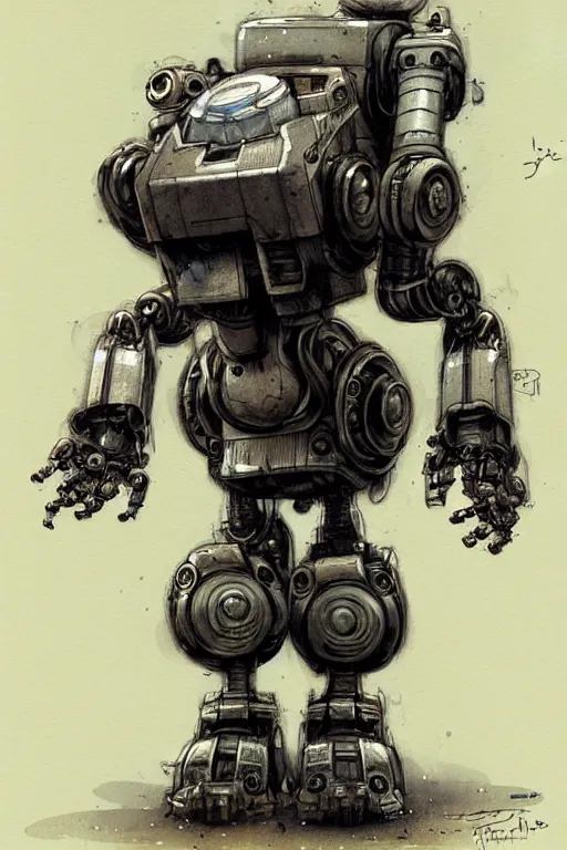 Image similar to robot by jean - baptiste monge