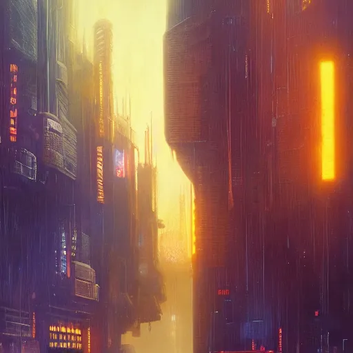 Prompt: ultra realistic portrait painting of blade runner 2 0 4 9, art by bruce pennington, 4 k, ultra realistic, highly detailed, epic lighting