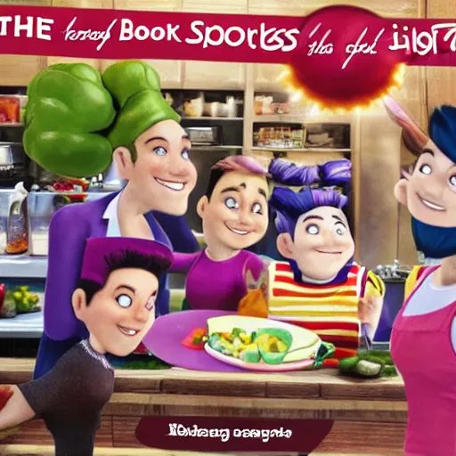 Image similar to cooking by the book LazyTown Sporticus,