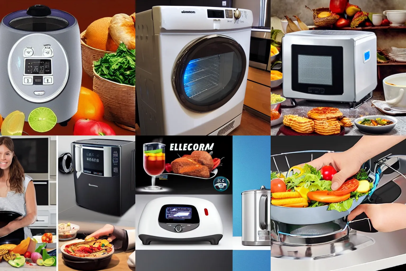 Prompt: electric appliance that solved world hunger