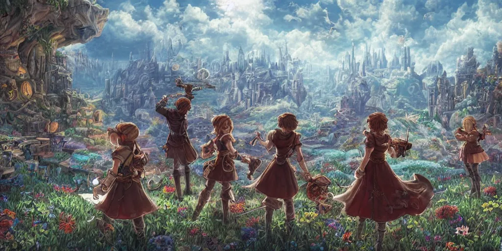 Image similar to we have also come to this hallowed spot to remind america of the fierce urgency of now. ultrafine highly detailed colorful illustration, intricate linework, sharp focus, octopath traveler, final fantasy, unreal engine highly rendered, global illumination, radiant light, intricate environment