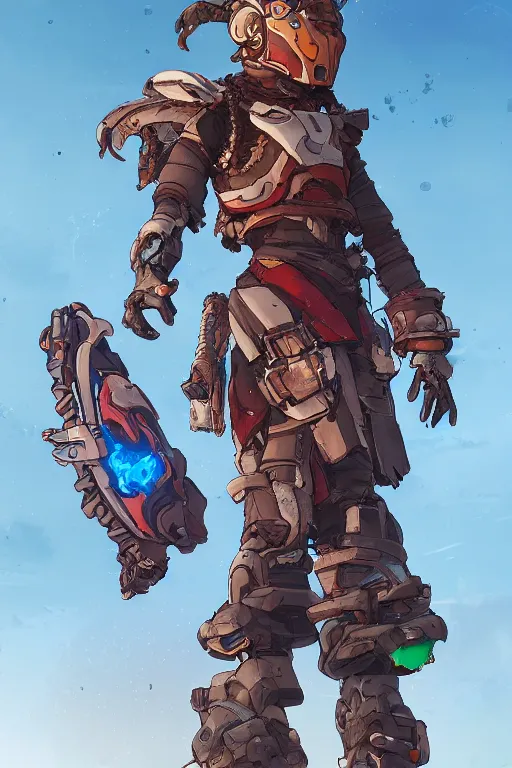 Image similar to combination suit armor aloy horizon forbidden west horizon zero dawn robot ninja mask helmet backpack tribal, art gta 5 comics, official fanart behance hd artstation by jesper ejsing, by rhads, makoto shinkai and lois van baarle, ilya kuvshinov, ossdraws radiating a glowing aura cgi rtx 2 0 2 2