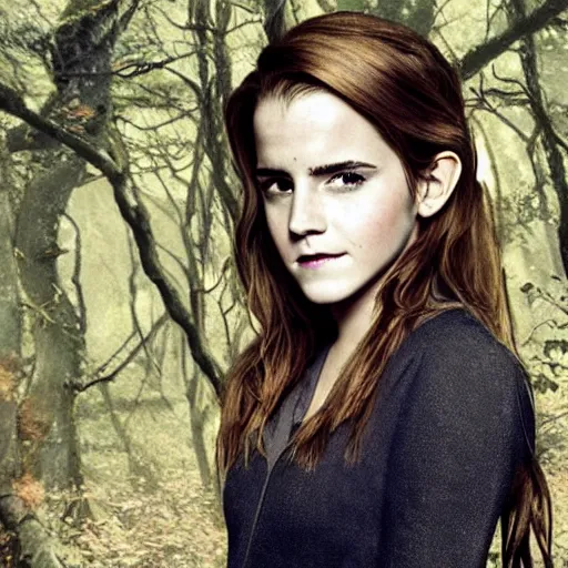 Prompt: emma watson as a wood elf