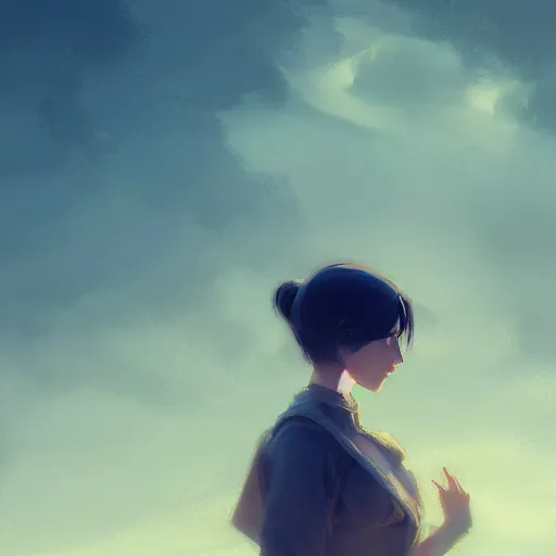 Image similar to wagtail bird in avila, green fields, spring season, 4 k, concept art, by wlop, ilya kuvshinov, artgerm, krenz cushart, greg rutkowski, pixiv. cinematic dramatic atmosphere, sharp focus, volumetric lighting, cinematic lighting, studio quality