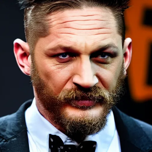 Image similar to tom hardy as wolverine 4 k detailed super realistic