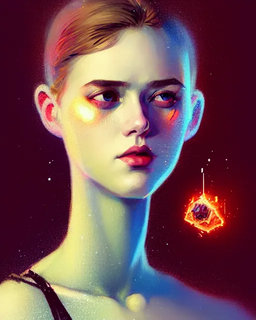 Image similar to young glitched woman, full body portrait, beautiful girl, explosive, highkey, realistic, serov, surikov, vasnetsov, repin, kramskoi, uplight, insanely detailed, charlie bowater, tom bagshaw, octane rendered,, 8 k, unreal engine, illustration, trending on artstation, masterpiece