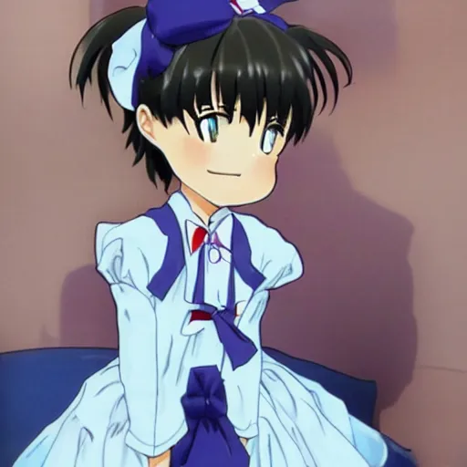 Image similar to shinji ikari maid