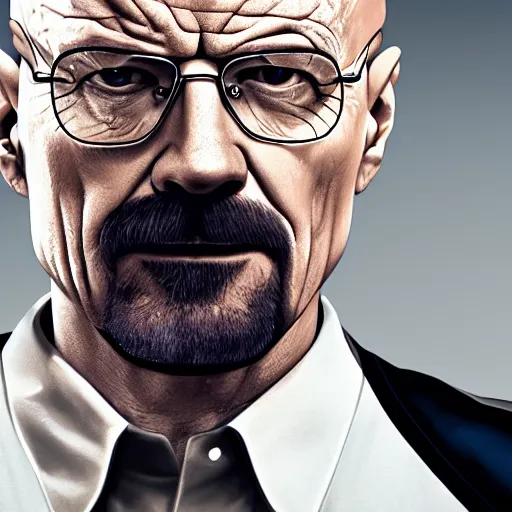 Image similar to walter white as gordon freeman, 4k, high detail, high-resolution photograph, professional photography, ultra-detail