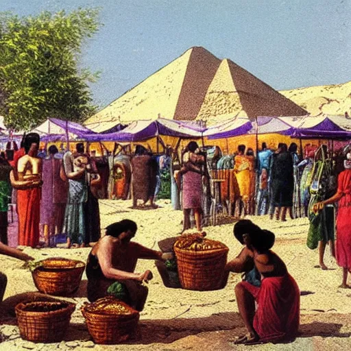 Image similar to ancient egypt farmers market