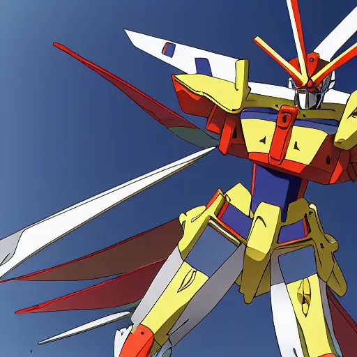 Image similar to dutch windmill gundam gundam in anime