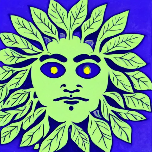 Image similar to the green man