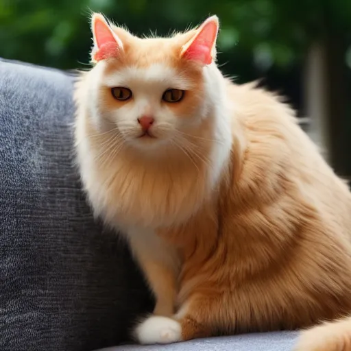 Image similar to cat with a fancy new perm