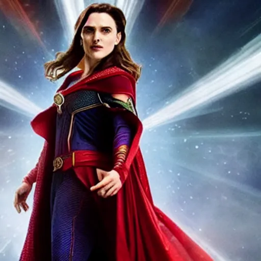 Image similar to A still of Katie McGrath as Scarlet Witch in Doctor Strange and the Multiverse of Madness (2022)