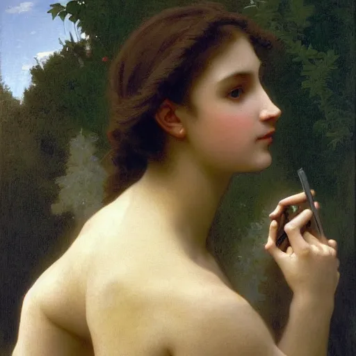 Image similar to painting of hector barbosaa. art by william adolphe bouguereau. during golden hour. extremely detailed. beautiful. 4 k. award - winning.