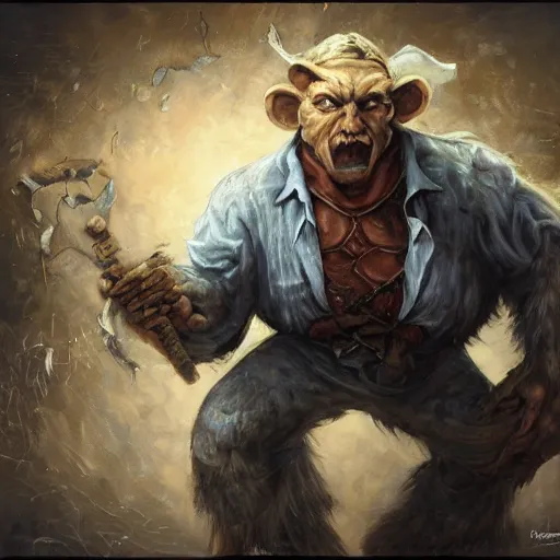 Image similar to raging bugbear wayne reynolds