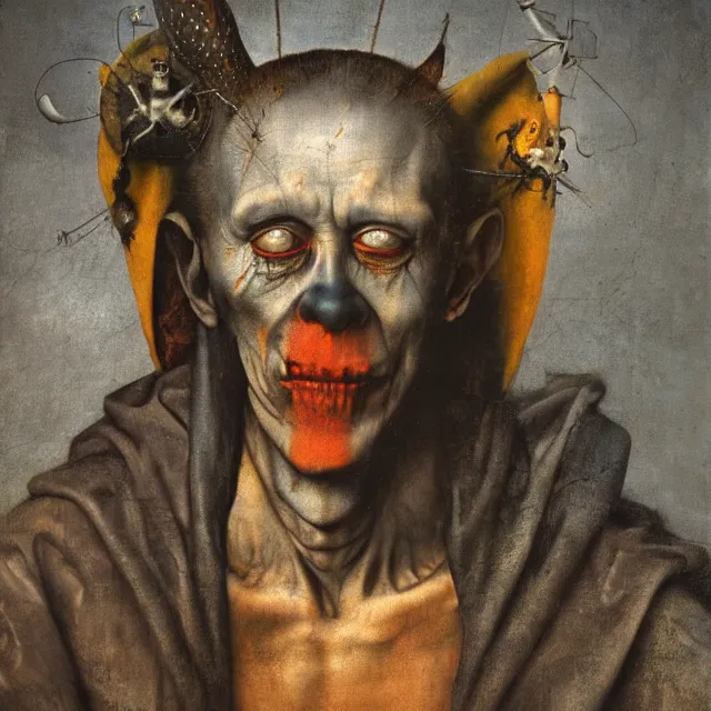 Prompt: full color hd photo of mephistopheles, octane render 4 k, by hieronymus bosch, joel peter witkin, annie liebovitz. gustave dore, hr giger, epic, artstation, cgisociety, weta, disney