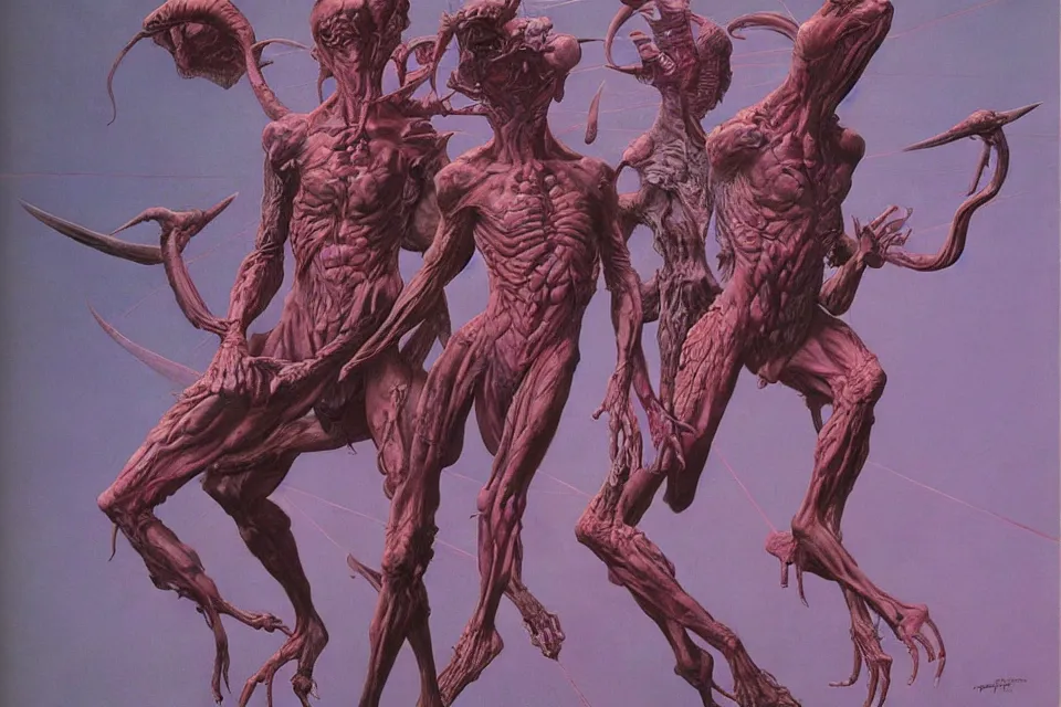 Image similar to god, wayne barlowe.