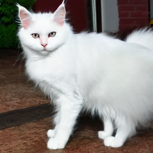 Image similar to white male turkish angora cat