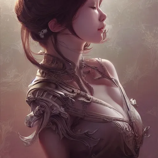 Image similar to Very detailed. intricate, elegant, highly detailed. trending on artstation, digital art, by Stanley Artgerm Lau, WLOP, Rossdraws, James Jean, Andrei Riabovitchev, Marc Simonetti, Yoshitaka Amano