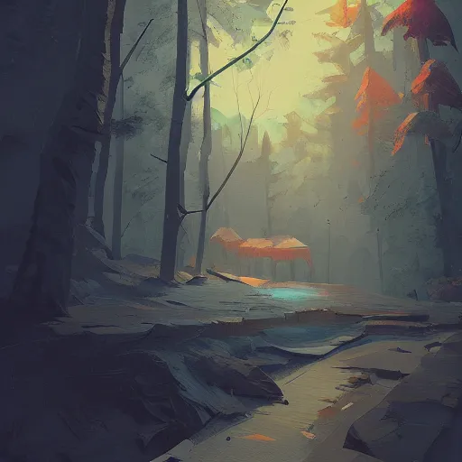 Image similar to digital painted stylized old wood texture by james gilleard, marc simonetti, painterly, digital art, artstation