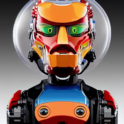 Image similar to Bionicles character with the face of Joe Biden