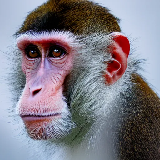 Image similar to monkey portrait