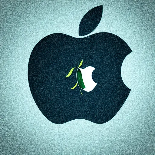 Prompt: apple picking logo, vector art design, centered