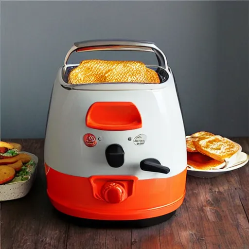 Image similar to giant fish bowl toaster