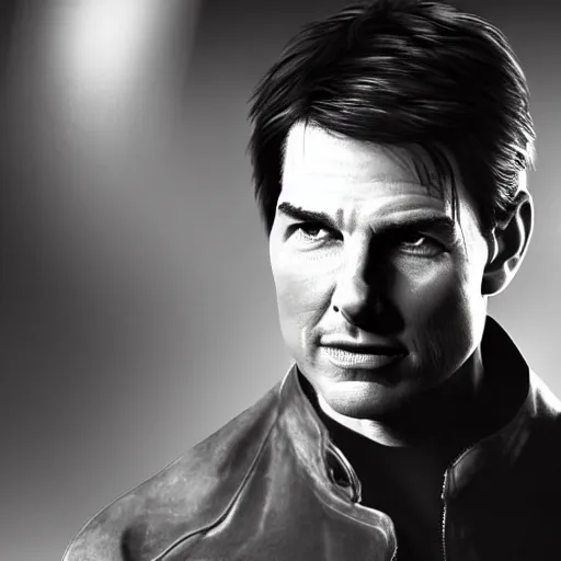 Prompt: Portrait of Tom Cruise as an alien, cinematic headshot, detailed, sharp