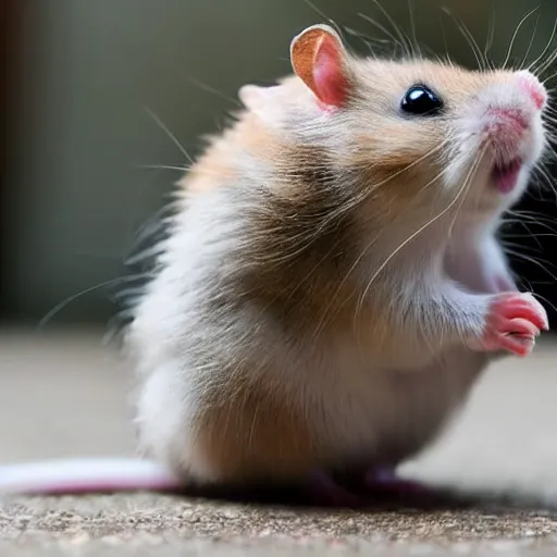 Prompt: hamster dancing