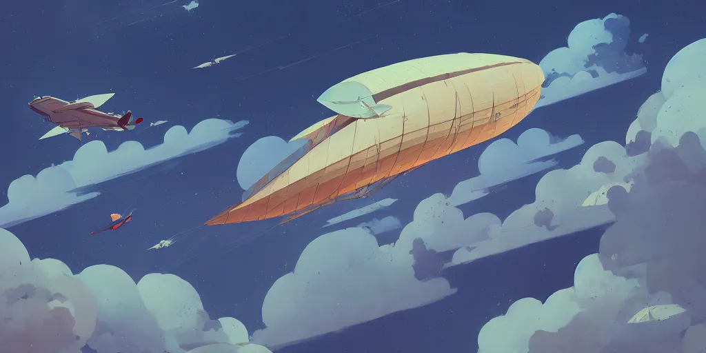 Prompt: a large pirate airship flying among the clouds, soaring through the sky, airship, digital art, pirate, vivid colors, atey ghailan, james gilleard, beautiful, highly detailed, trending on art station