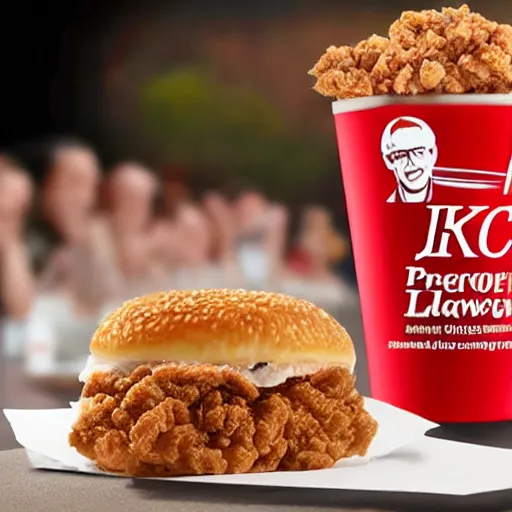 Image similar to The Jack Harlow promotional meal collaboration from KFC