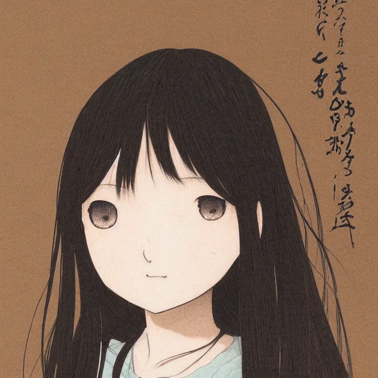 Prompt: young girl by chika umino, detailed