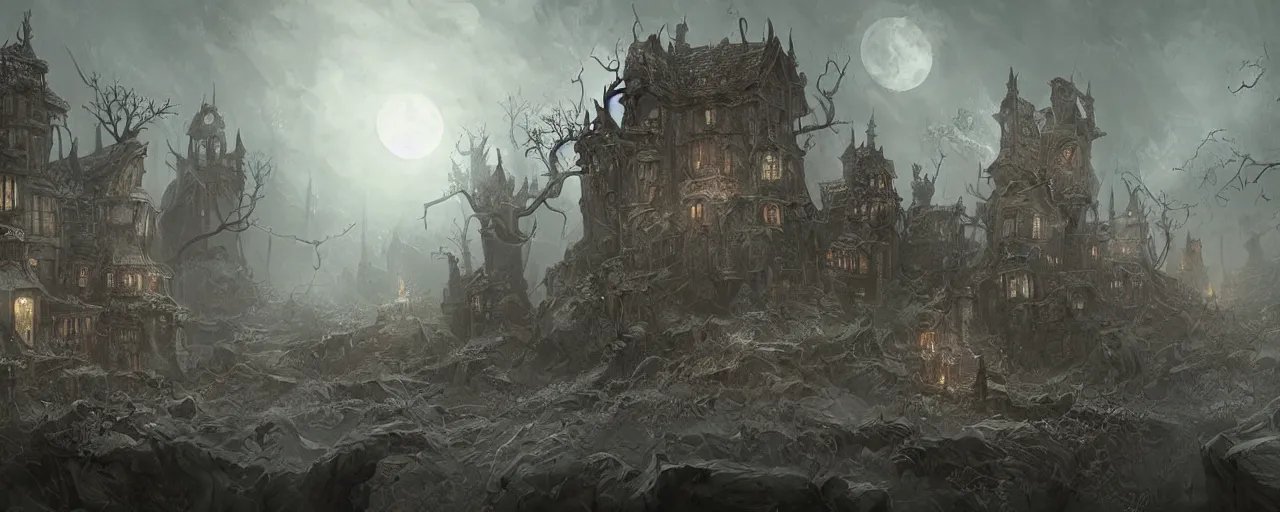 Prompt: spooky nerds, stunning intricate concept art by senior character artist, fantasy art, matte painting, storybook illustration