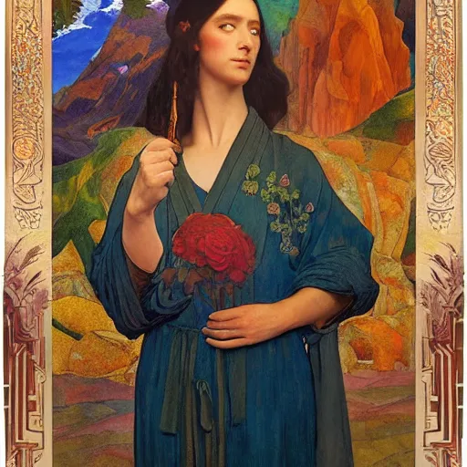 princess of the dawn mountains by annie swynnerton Stable